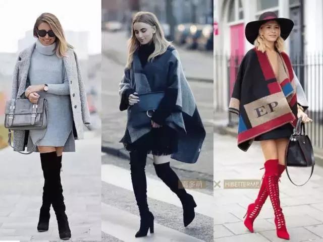 冬天怎么穿裙子才不冷请get这三招,高个子冬天穿什么裙子好看