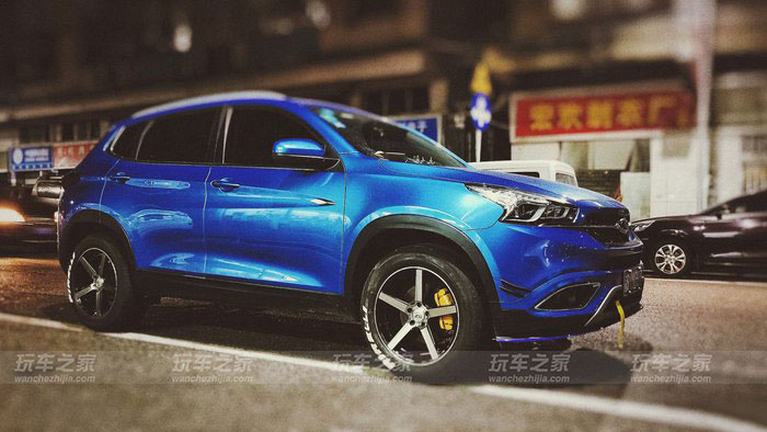 2020奇瑞瑞虎7改装外观,瑞虎7plus轮毂