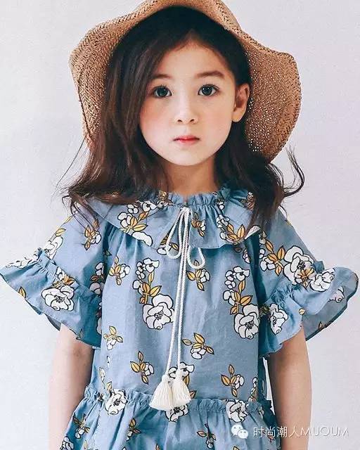 韩国小麻豆ellie春夏甜美童装搭配