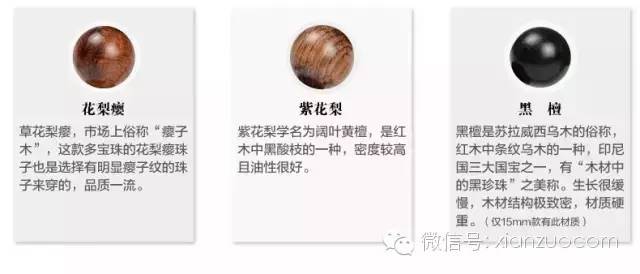 木质手串图片大全图,各种红木手串识别图片大全