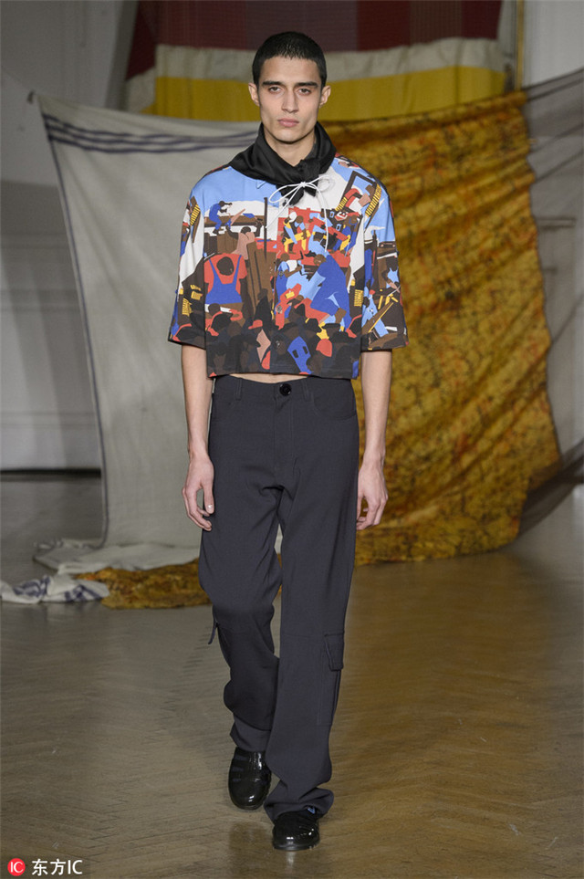 二线伦敦男装秀,2024伦敦时装周