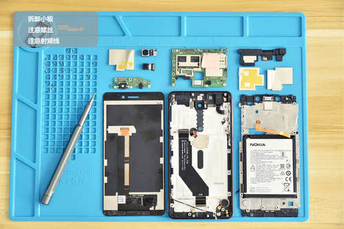 诺基亚6二代拆机更换电池,诺基亚6二代拆解