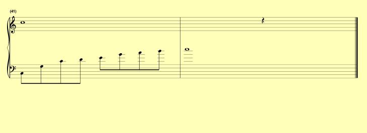 一些经典钢琴曲的简谱和五线谱给大家学习参考