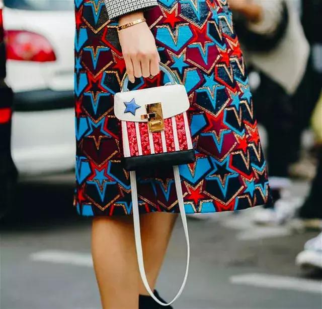 韩国小众蓝色包,韩国小众包