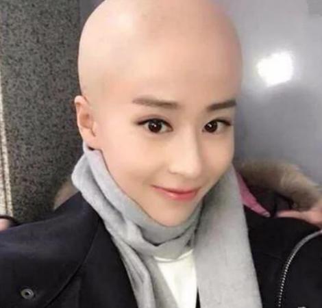 女星范冰冰素颜,范冰冰林志玲的光头照