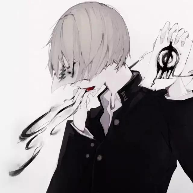 超帅高清男生动漫头像暗黑系,男生帅气忧伤暗黑系动漫头像