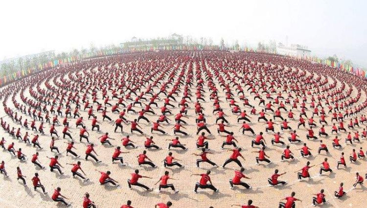 少林寺塔沟武术学校吉尼斯纪录,少林塔沟武校何宇昊教练