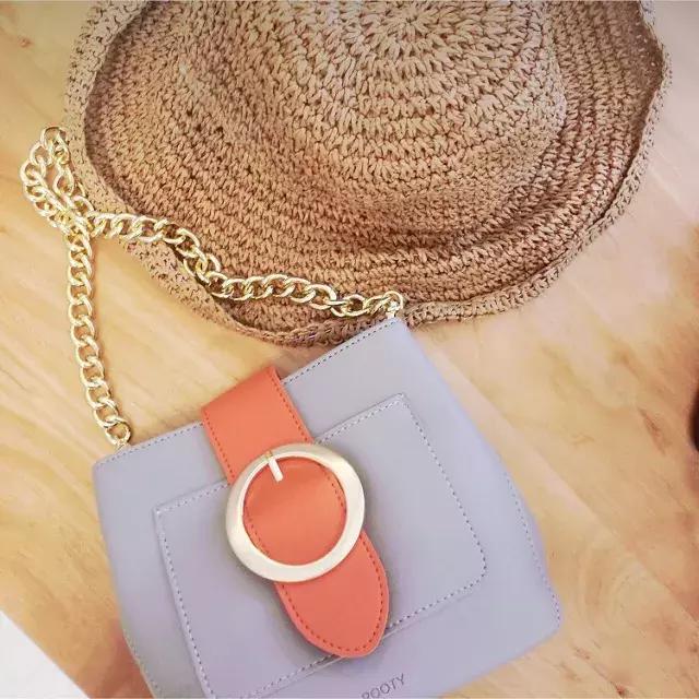 韩国小众蓝色包,韩国小众包