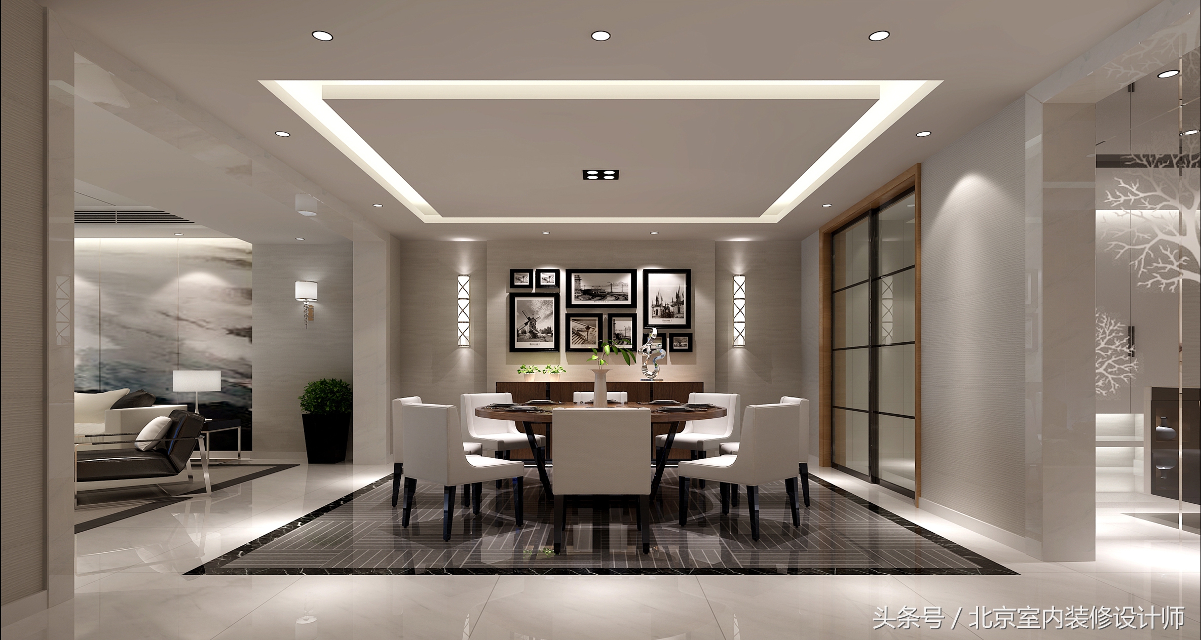 现代极简风格豪宅别墅,现代轻奢演绎极简生活