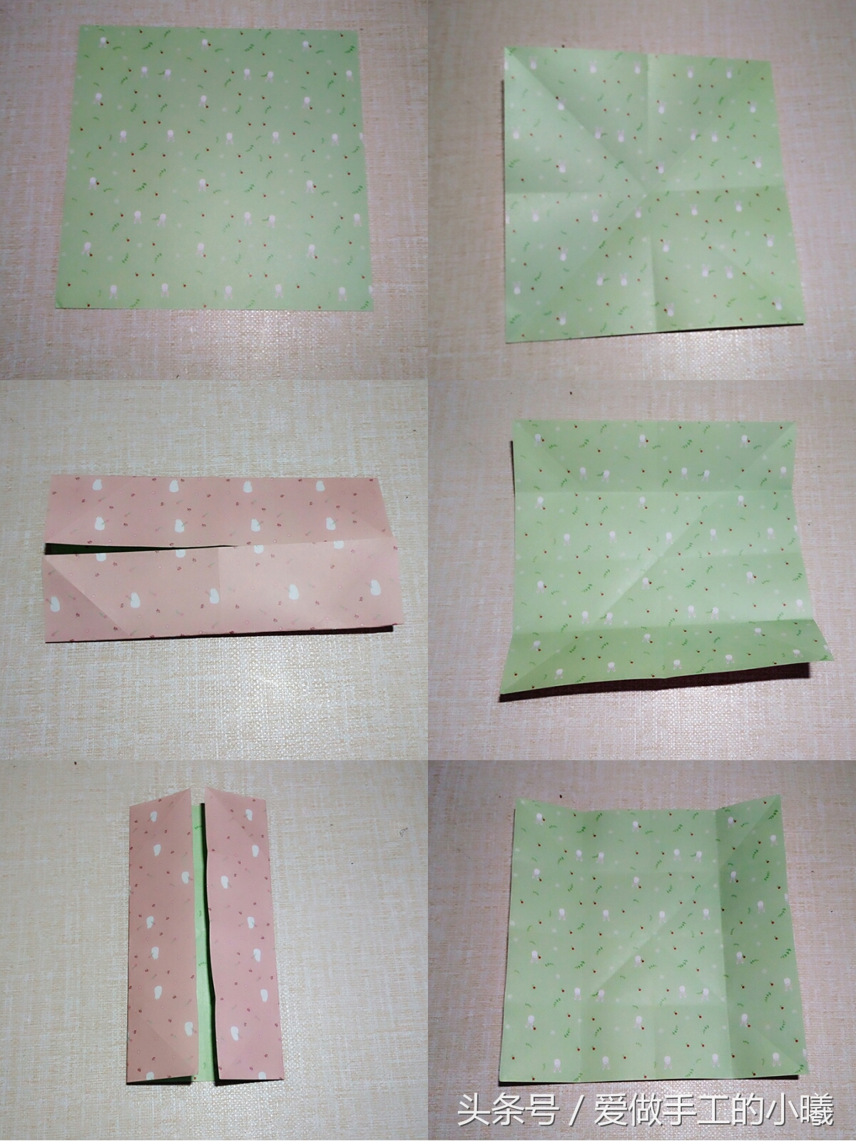 简单又漂亮的折纸大花篮,简单又漂亮的折纸花篮