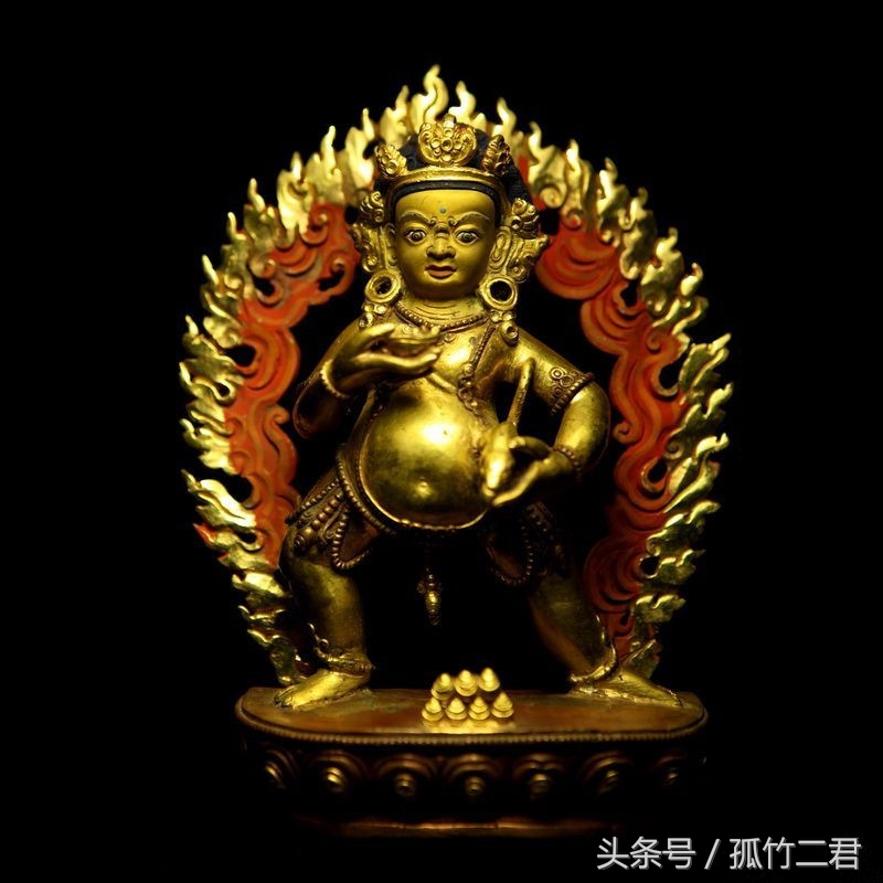 藏传佛教财神之黑财神施财见效最神速