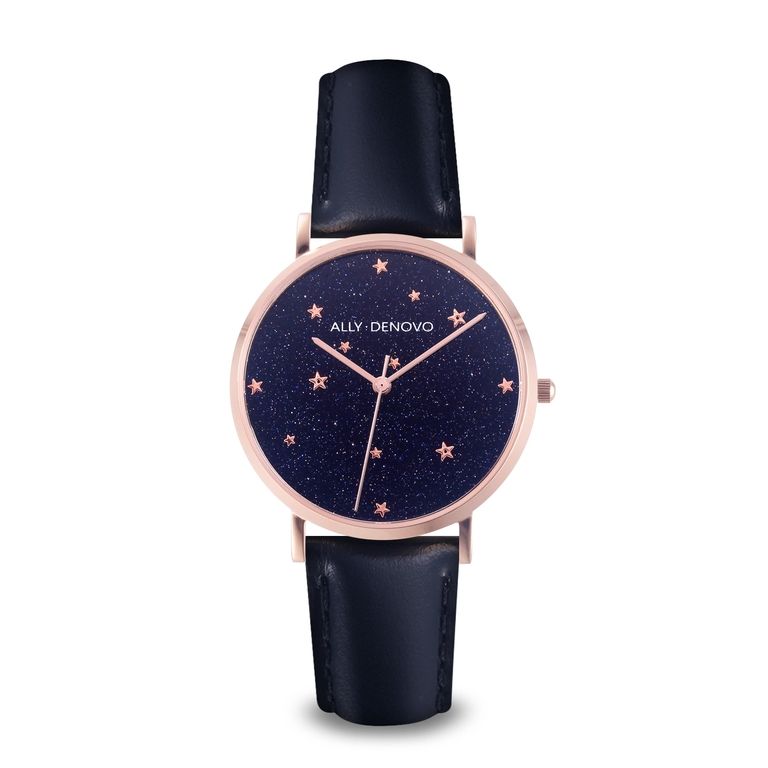 日本卖到缺货的AllyDenovo神秘星夜双錶带錶款台湾可以直接买