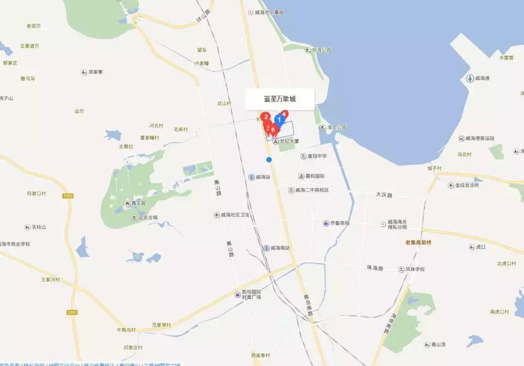 威海蓝星万象城16年房价,威海蓝星万象城大平层