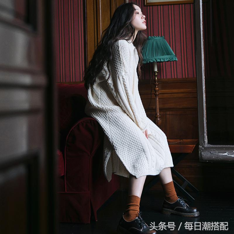 这个冬天谁会拒绝温暖的毛衣,拒绝孩子气穿搭