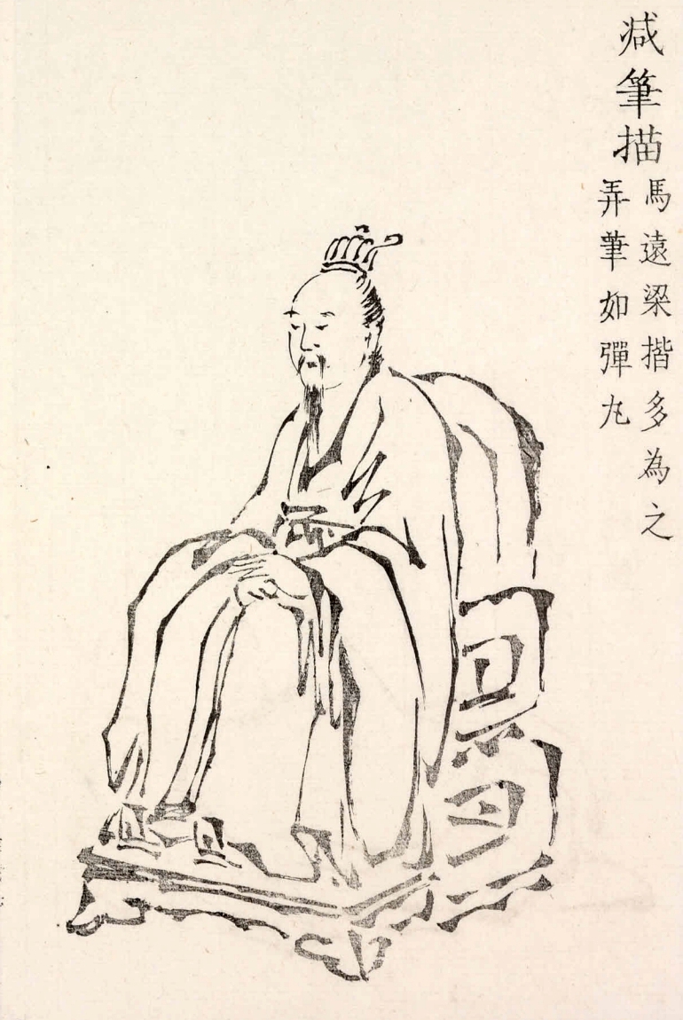 流传到日本的十八描法与中国画有什么不同