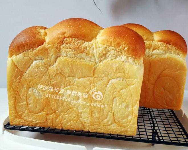 200%波兰种酸奶吐司,波兰种牛奶吐司超级松软拉丝