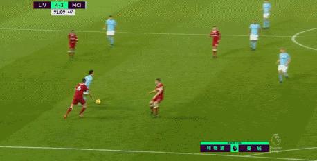 曼城和利物浦对攻,曼城利物浦4比1集锦