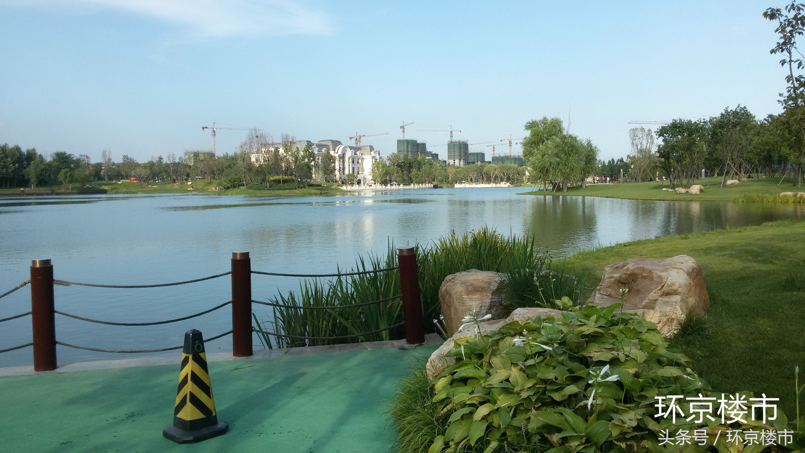 京南明珠大美固安,京南明珠固安的夜晚漆黑一片