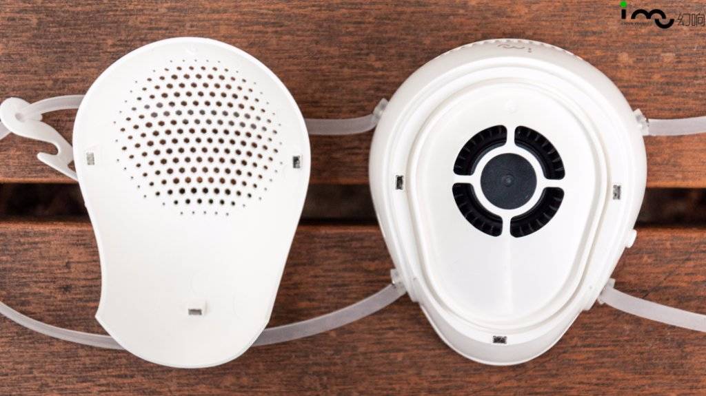 高端电动防霾口罩,智能防霾口罩