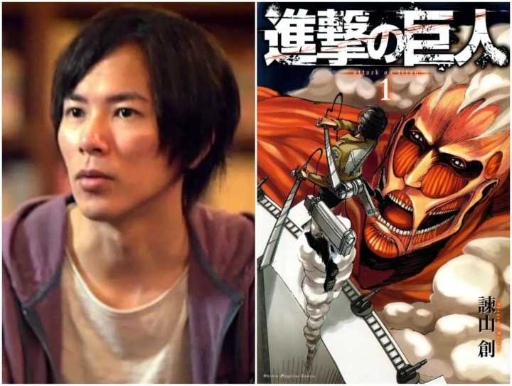 24位日漫作者中就《进击的巨人》的作者颜值最高！