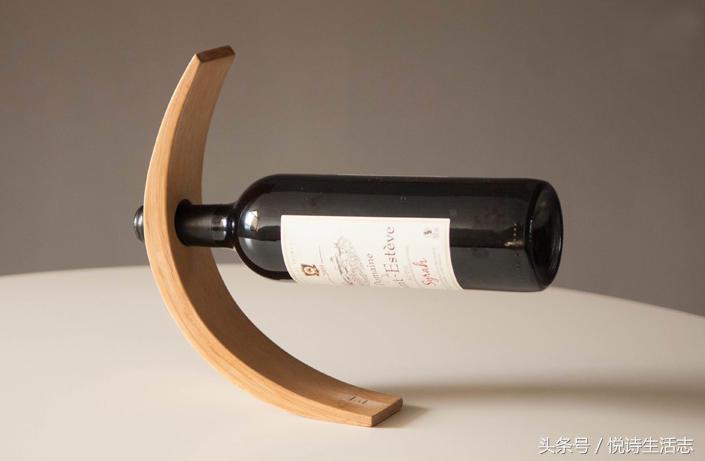 创意吧台悬挂式红酒架,客厅壁挂式创意红酒架