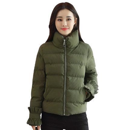 女款洋气遮肉减龄棉服不显臃肿,洋气连帽棉服外套减龄显瘦