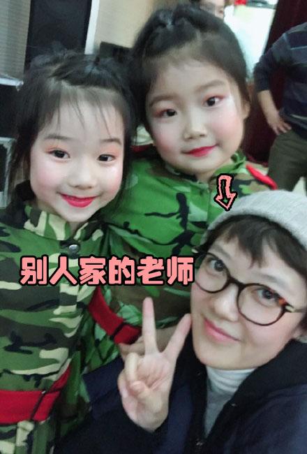 一定是得罪了幼儿园老师,孩子期末表演化的妆真是美哭了