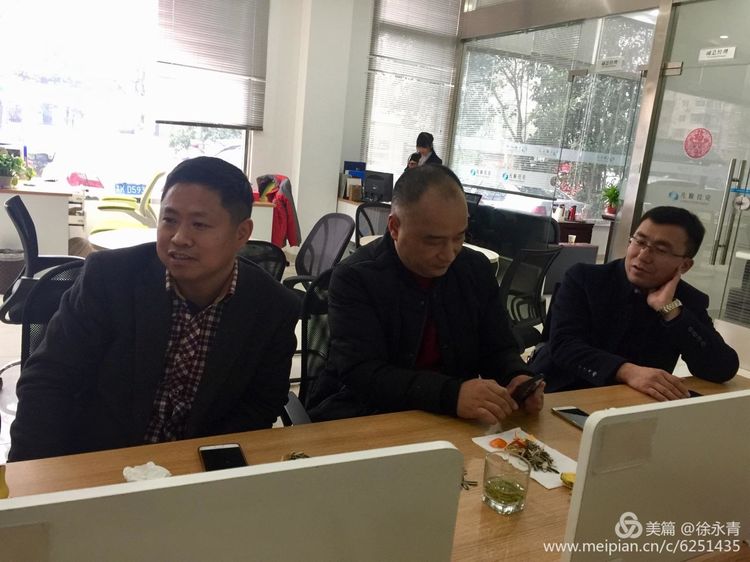 扬州企业家公益联盟企业互访：超杰缝制设备、凡顺投资、观潮茶楼