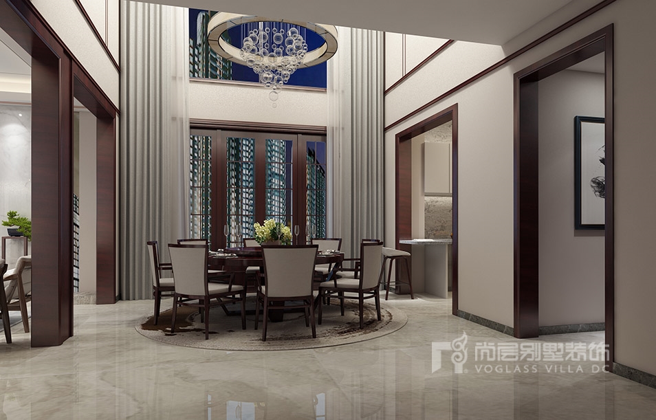 苏州新中式别墅设计分析及思路,越秀现代轻奢别墅设计案例