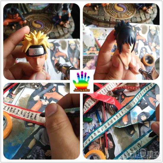 火影忍者开箱六道鸣人手办,火影忍者300元左右鼬gk手办
