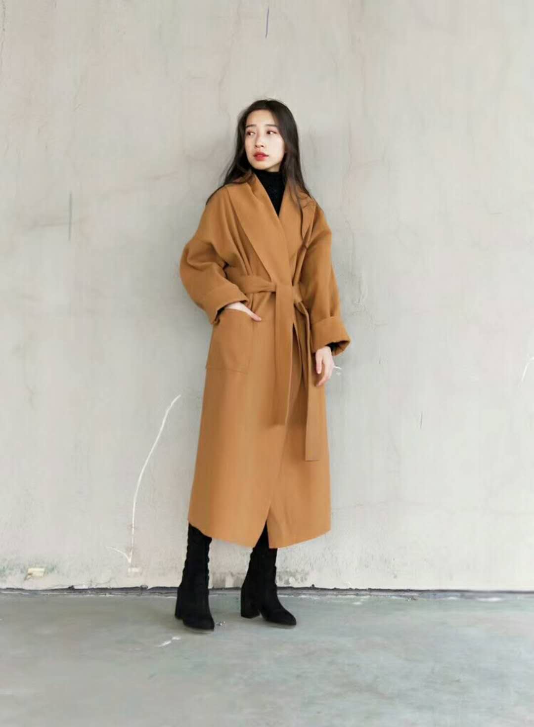 时髦个性潮流大衣高级感女,气质百搭轻奢大衣