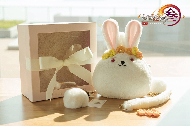 浪漫佳礼上线《剑网3》月兔归佩囊周边今夜上架