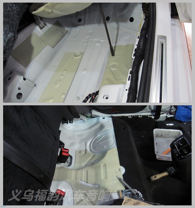 安静你好,噪音再也不见:凌度全车隔音降噪!义乌福韵汽车音响