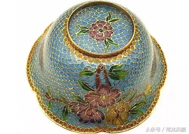 景泰蓝珐琅画作品,景泰蓝天下双绝