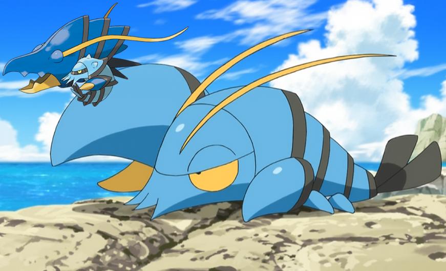 神奇宝贝里面的螳螂虾长什么样子,神奇宝贝蓝蟾蜍进化型是什么