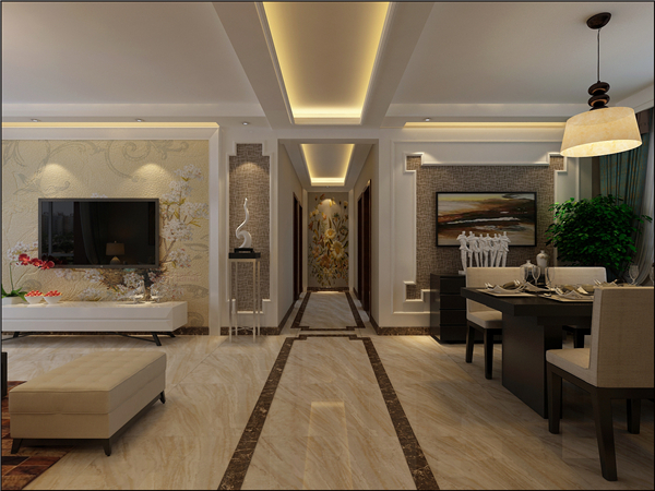 石家庄盛邦大都会两室装修图,石家庄盛邦大都会商业地产项目