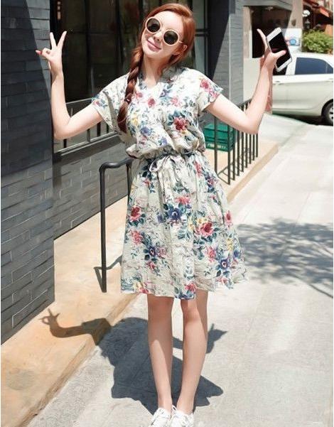 轻松仙气的连衣裙,简单连衣裙助你穿出少女感