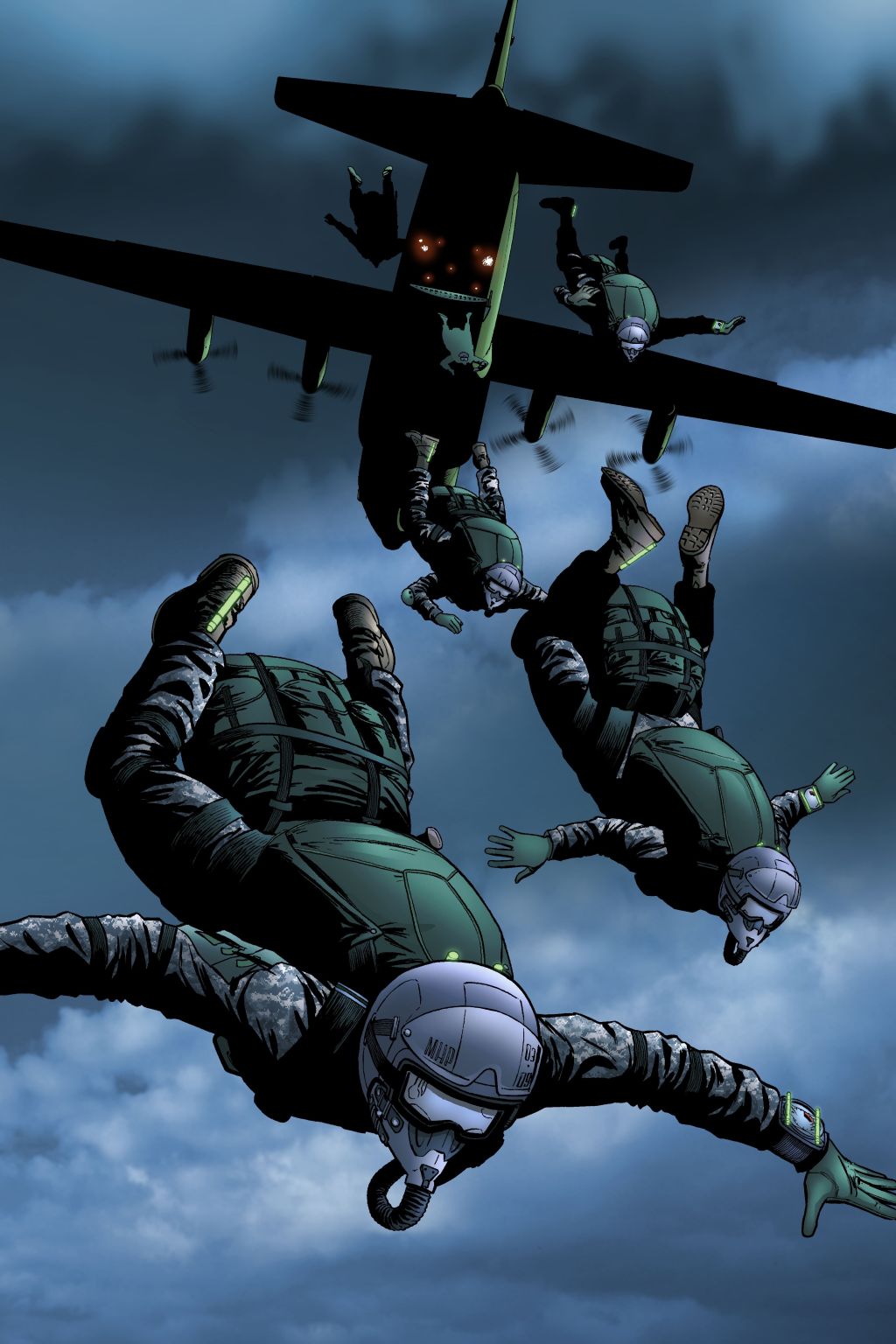 这款神器一出谁还敢说中国没有创造力？特种兵坐享无人机空投补给