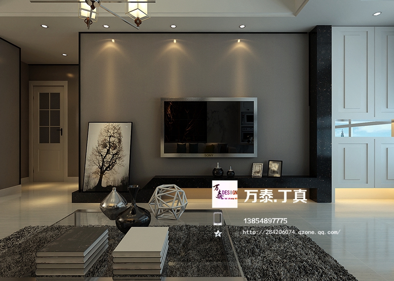 *安泰**宝盛广场126平—潮流与时尚并存打造后现代的小资情调