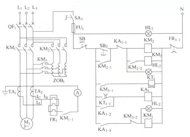 一主二备电气控制电路,常用电气控制电路300例第二版