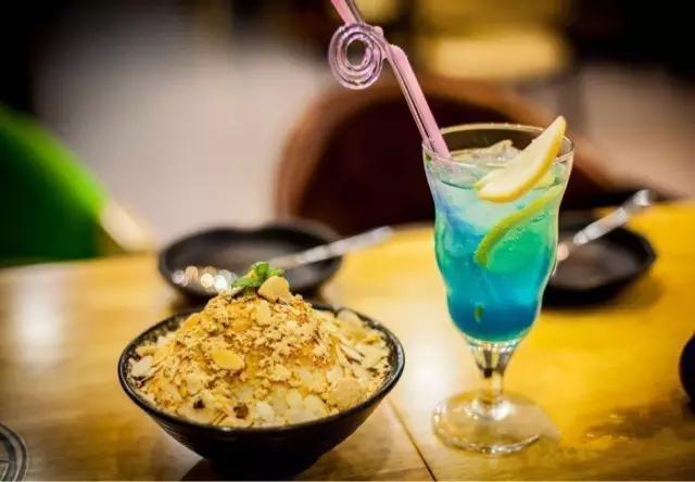 夏日冰品小吃,石家庄最好吃的绵绵冰