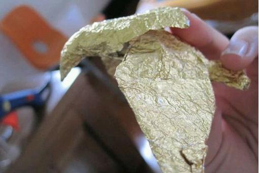 百度贴吧牛人手把手教你旧糖纸折成栩栩老鹰