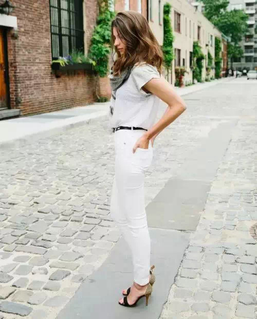 白色裤子显胖还是显瘦,白色裤子会显胖吗