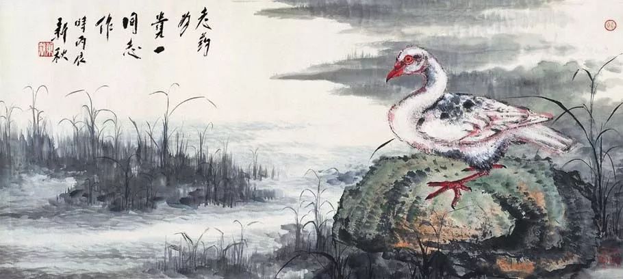 唐云早期花鸟作品欣赏,唐云先生花鸟条幅全集