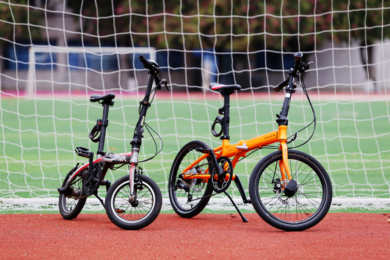 大行p8与一般折叠车有什么区别,橙色p8