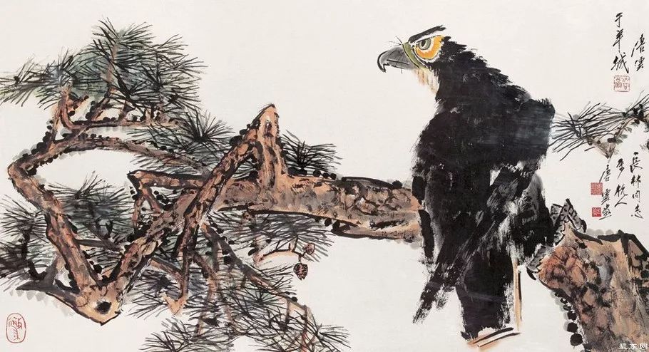 唐云早期花鸟作品欣赏,唐云先生花鸟条幅全集