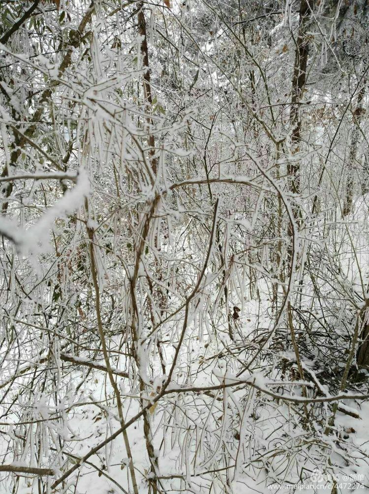长白山雾凇天池,天池雪霁