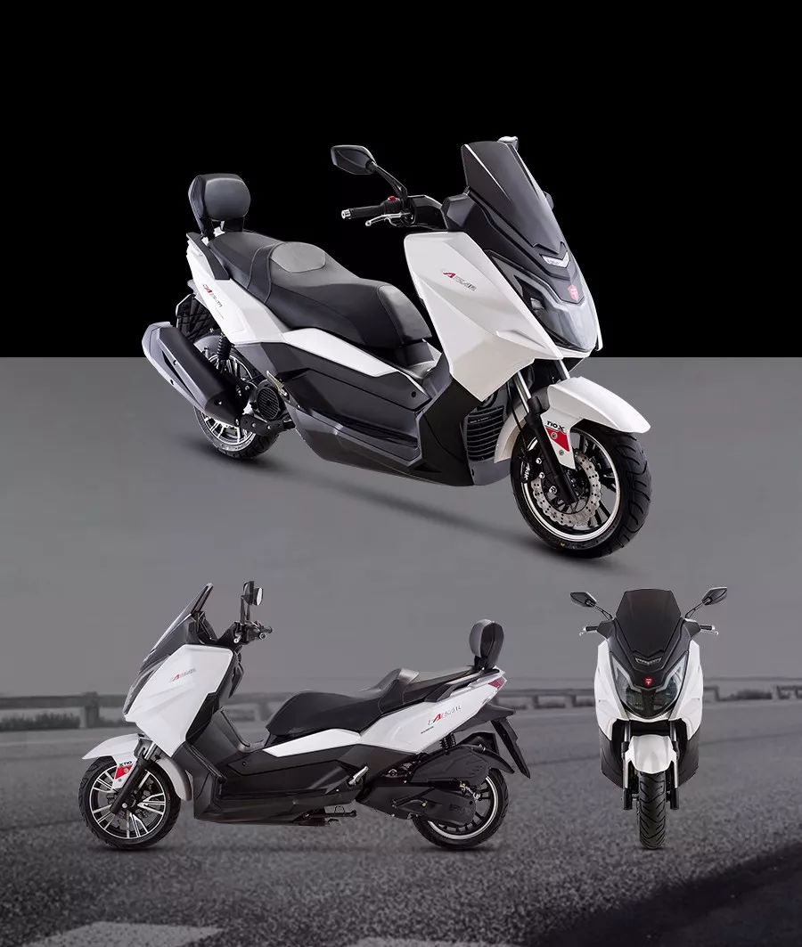 时尚踏板摩托车,踏板摩托车黑色时尚