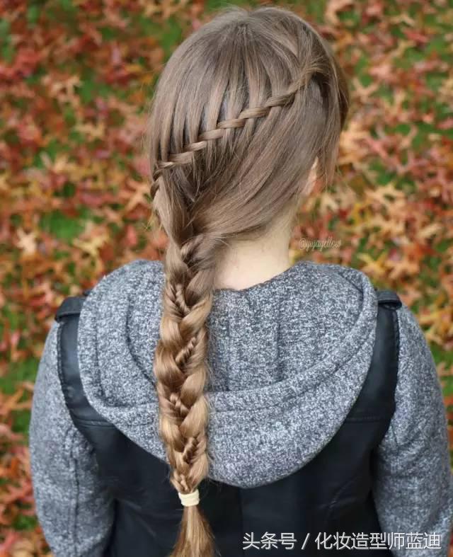 觉得直发好看,直发适合的编发