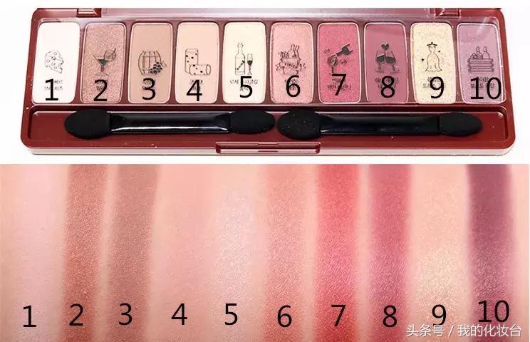 彩色眼影盘日常眼妆教程,日常眼妆最好用的眼影盘